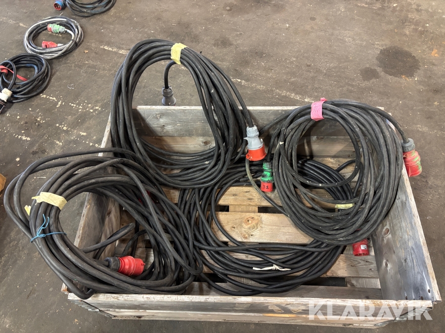 Kabel 32amp 4 st
