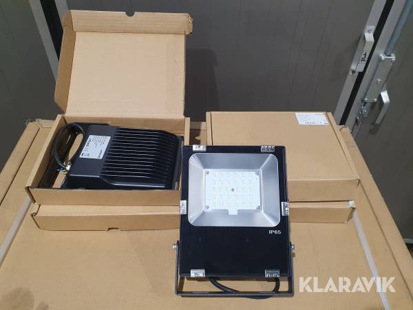 Led strålkastare 30W 5 st