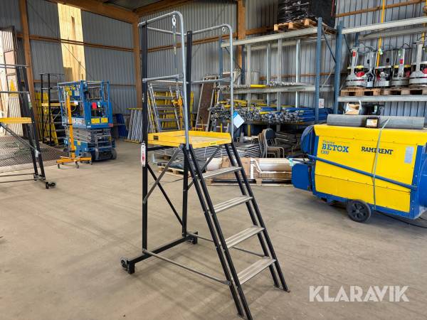 Trappstege med plattform Wibe WAP+ TMR 1,25