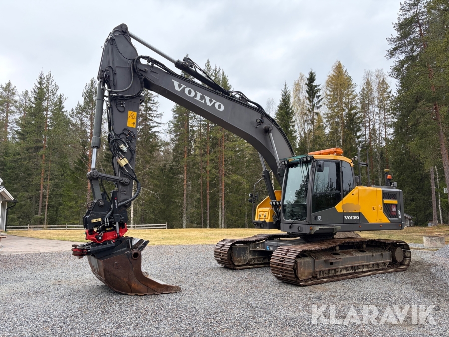 Grävmaskin Volvo EC220EL Leica