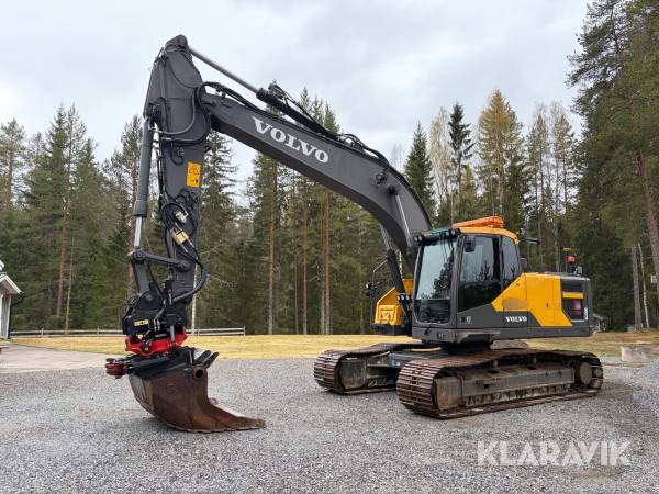 Grävmaskin Volvo EC220EL Leica