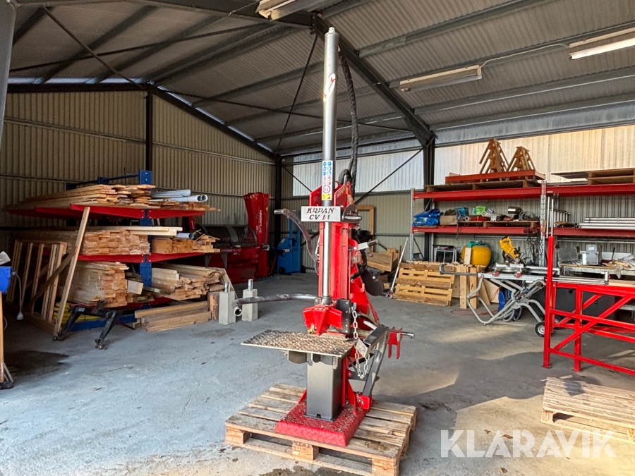 Traktordriven Vedklyv Krpan CV 14 K PRO Plus 13T