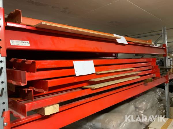 Pallställ balk DNV 2x1000kg 60st