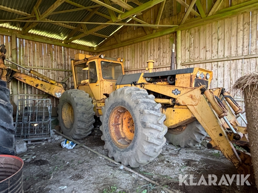 Traktorgrävare Hymas 2004 / 474 midjestyrd med 4skopor
