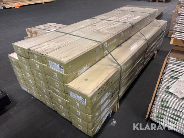 Parkettgolv ask 3-stav 2200x182x14mm 74,4kvm