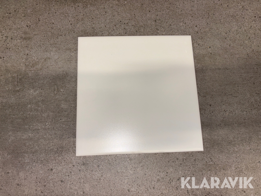 Kakel BW Vit matt ca 80kvm