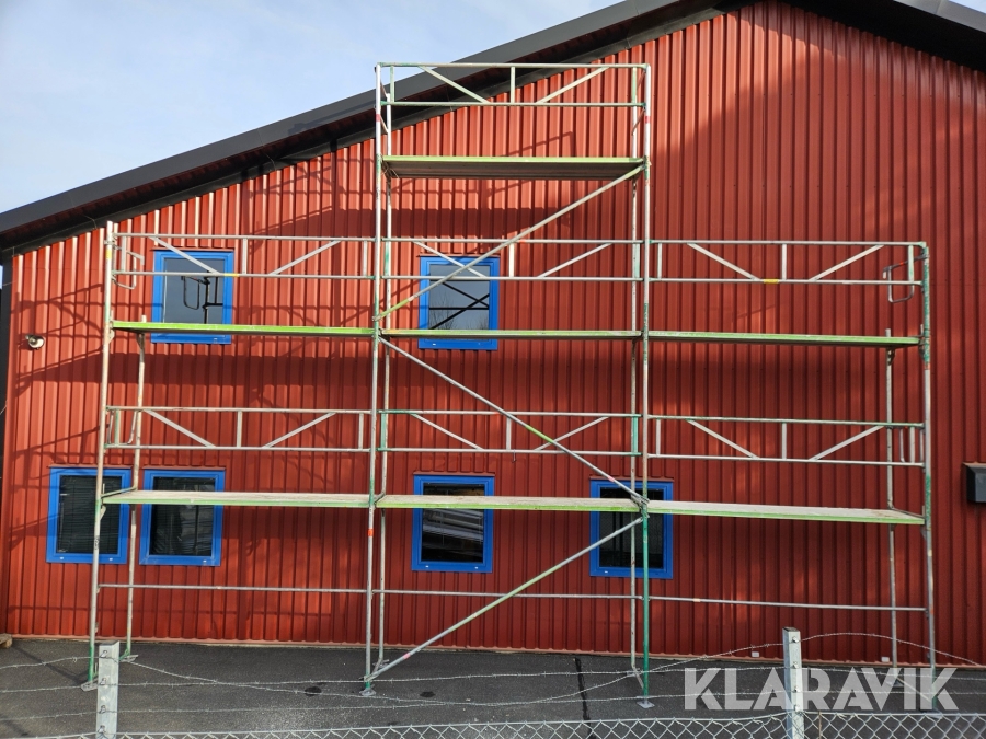Byggnadsställning Layher/Alfix 9x8m