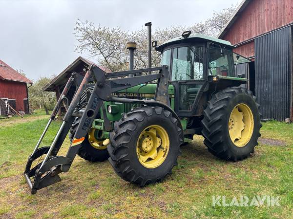 Traktor John Deere 2040S med frontlastare