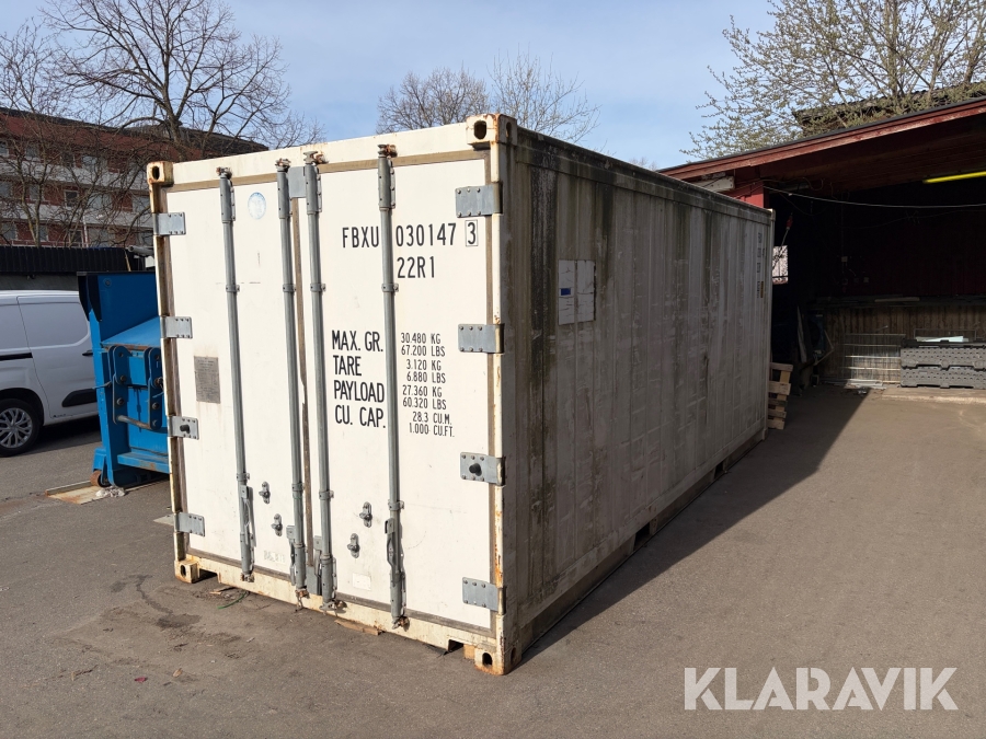 Kylcontainer Thermo King 20 Fot