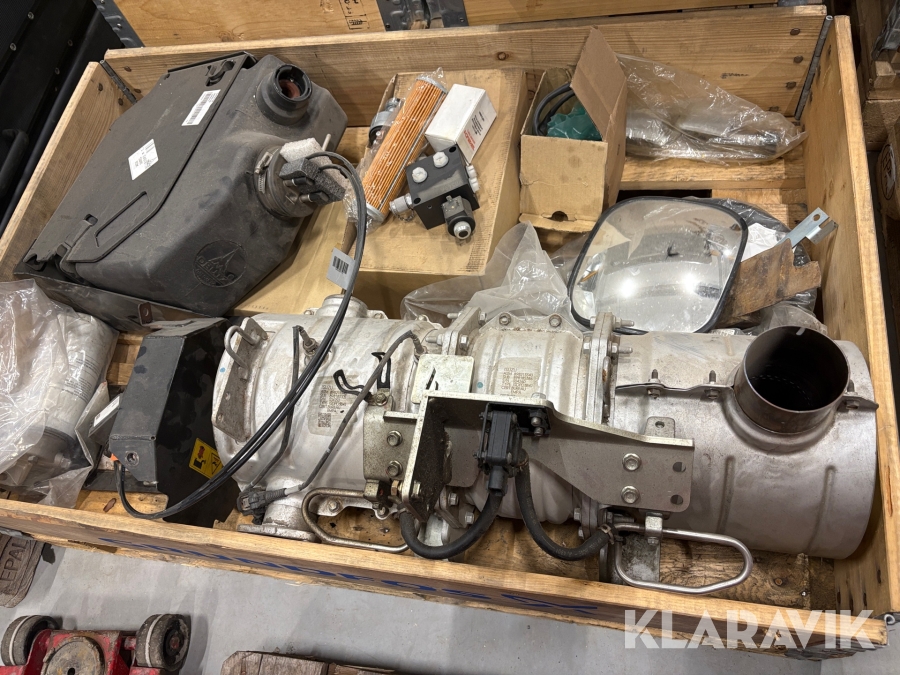 Ad Blue tank / Partikelfilter Diverse delar till TB 295