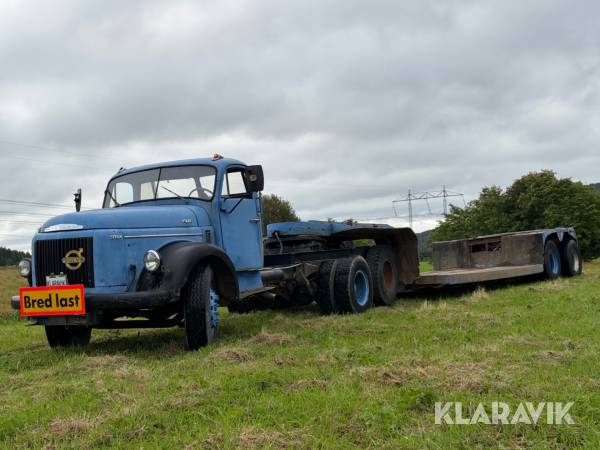 Dragbil A-Traktor Volvo L 49526 Turbo TD96b 230hk med trailer