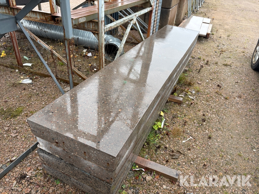 Betongramper 3000x600x120mm 2st