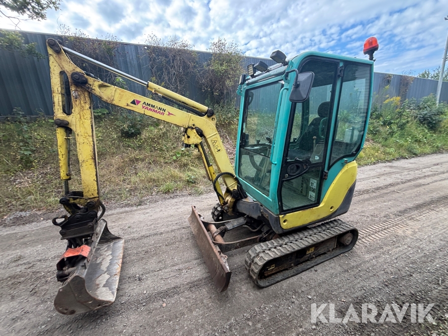 Minigrävare Yanmar SV17-EX