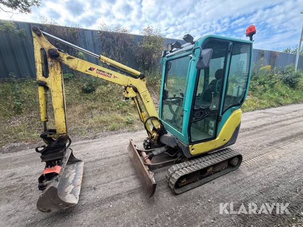 Minigrävare Yanmar SV17-EX