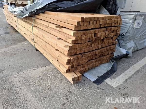 Thermowood ribbor Moelven 42x42