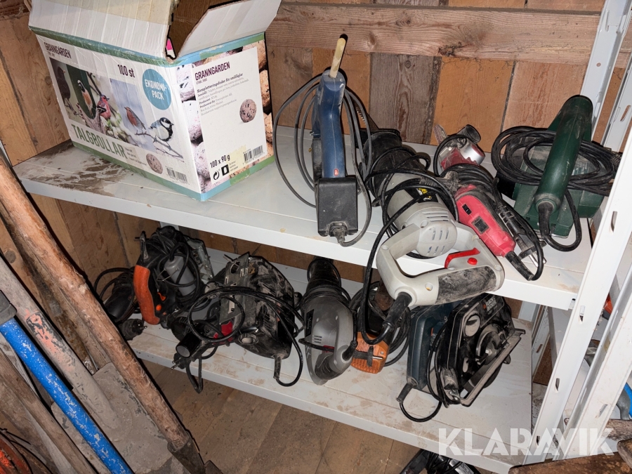 Parti med handverktyg 14st