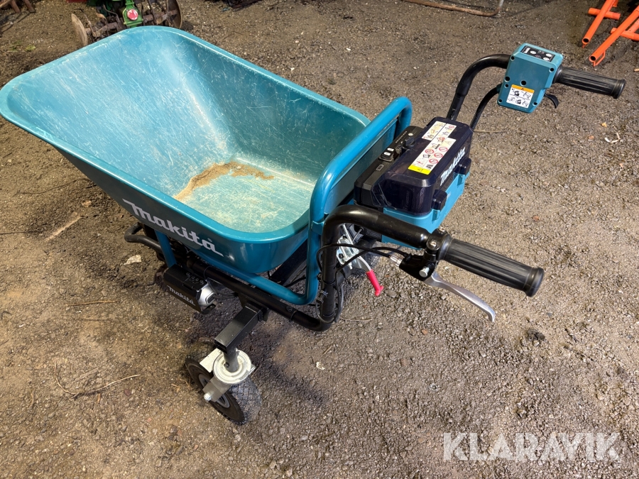 Skottkärra Makita DCU180 Batteridriven
