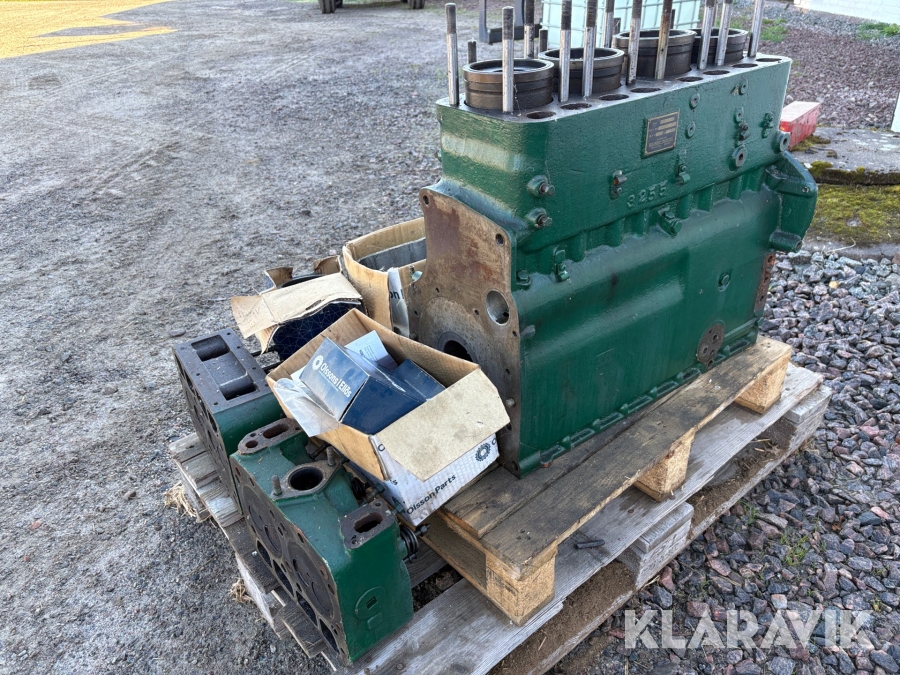 Motor till veterantraktor Bolinder-Munktell 1054-11909