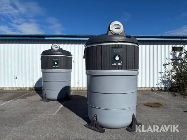 Sopbehållare Molok under mark 2 st