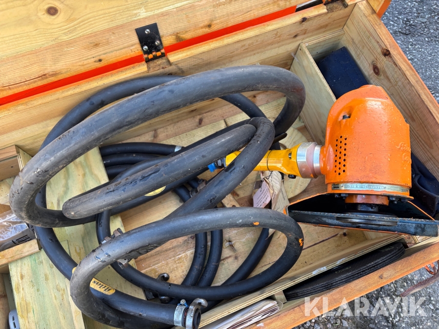 Kapmaskin Atlas Copco LSS-83 R60 tryckluftsdriven