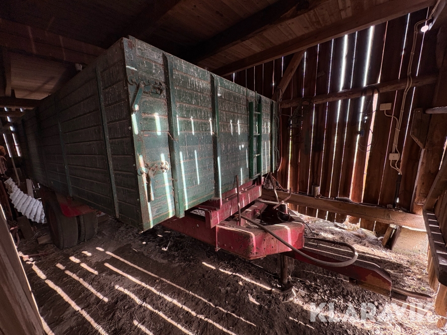 Spannmålsvagn med tipp