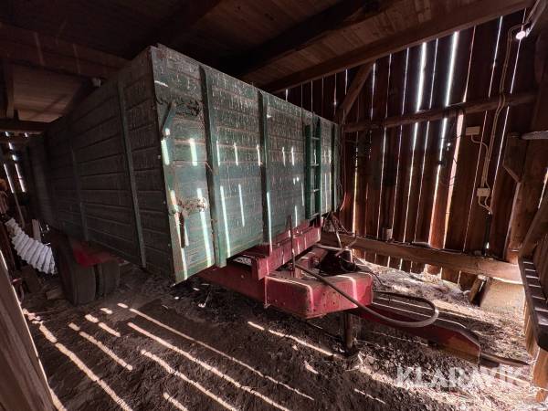 Spannmålsvagn med tipp