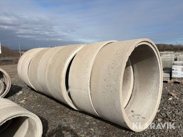 Betongringar 6 + 2 st