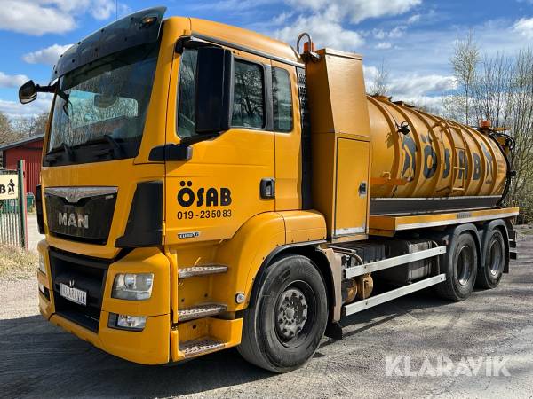 Slamsugarbil/Slamsug MAN TGS 26.320 6x4 BL