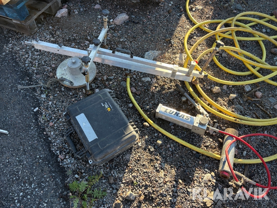 Plattbelastningsutrustning Lukas & CG