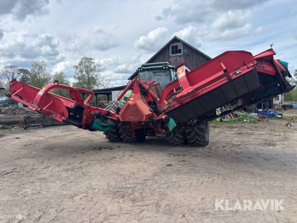 Butterfly och frontkross Kverneland 3532F & 5090BX-R med reservdelsmaskiner