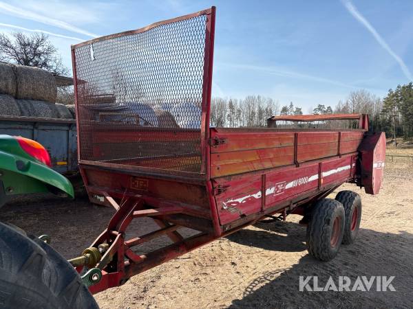 Gödselspridare JF AV6000