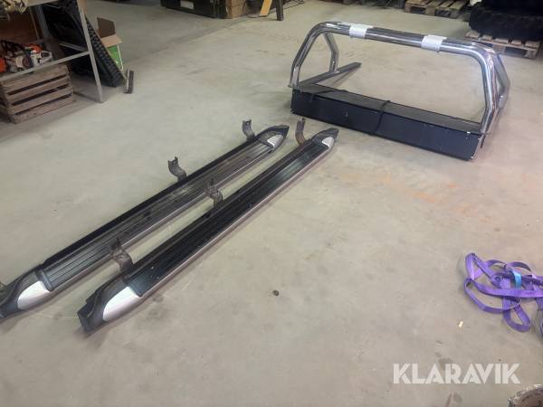 Flakbåge med lock och sidesteps Isuzu D-Max