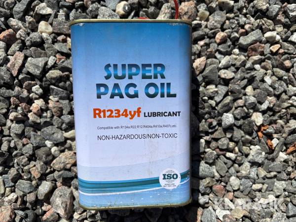 AC kompressor olja Super Pag Oil R1234yf lubricant 9st