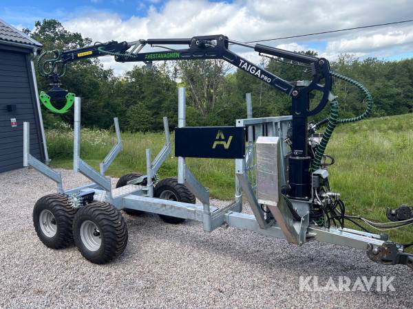 Skogsvagn / Kranvagn Avestavagnen Taiga Pro 2