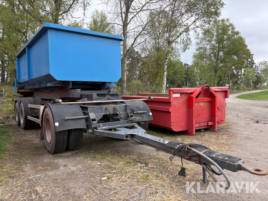 Kasettsläp med tipp Briab S2TBZ-20-50