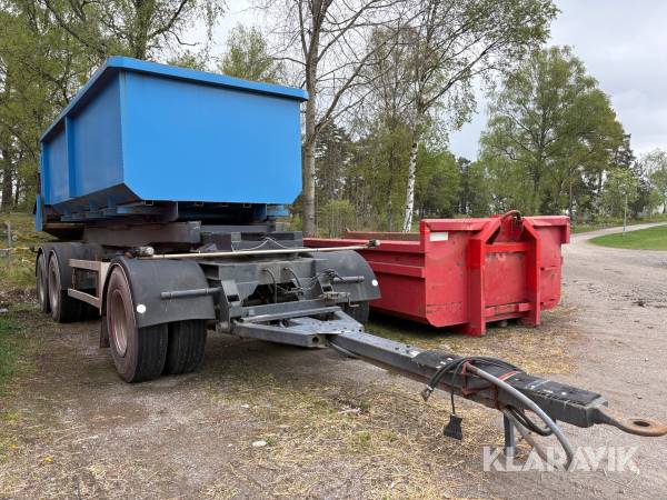 Kasettsläp med tipp Briab S2TBZ-20-50