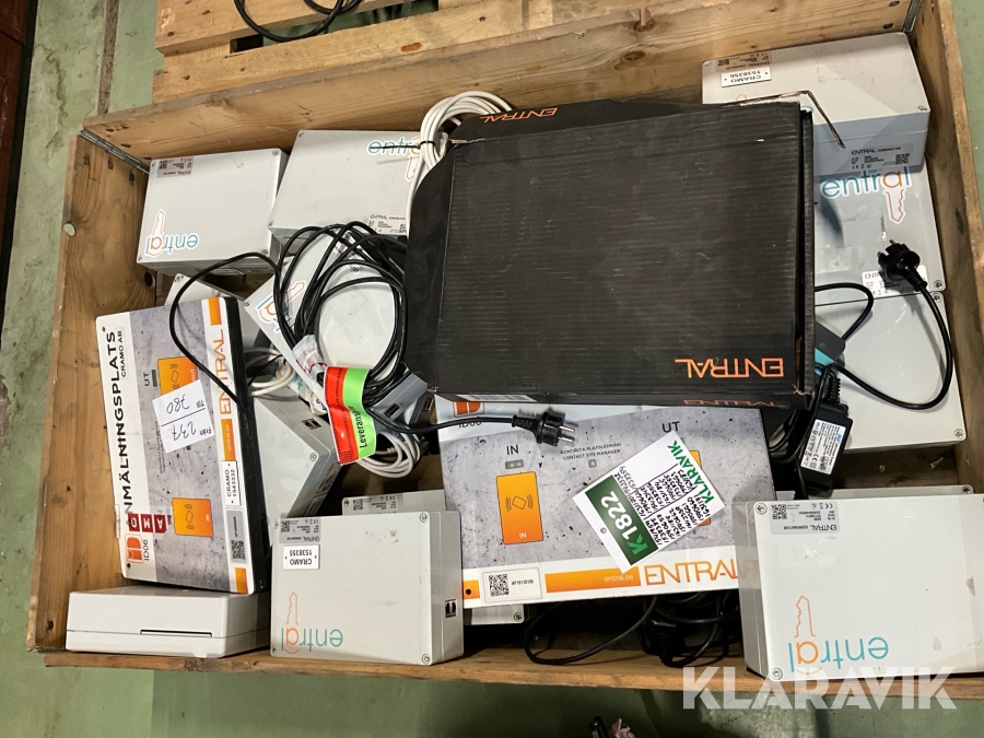 Dörrlåssystem diverse delar Entral