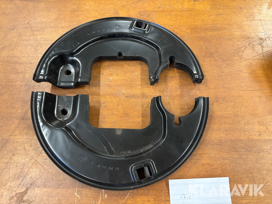 Täckplåtssats BPW 3 axlar