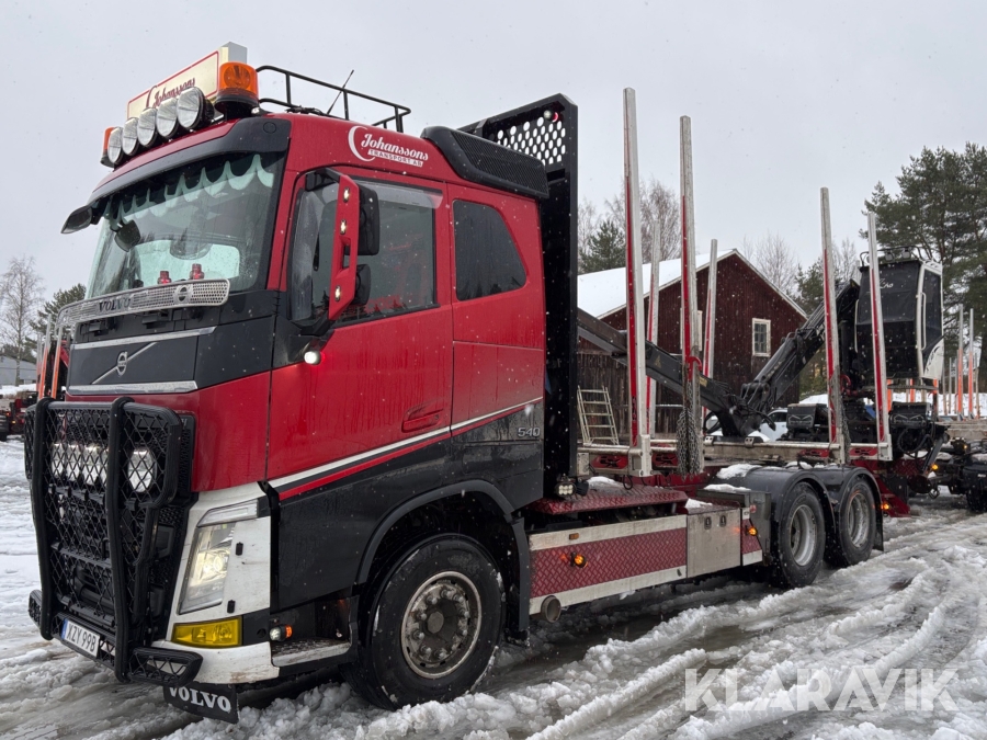 Timmerbil Volvo FH 540 6x4