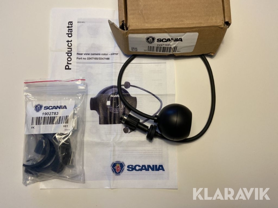 Backkamera Scania lastbil