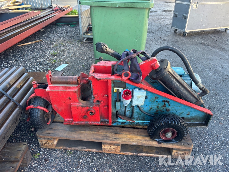 Hydraulisk armeringsklipp Westman & Lundmark