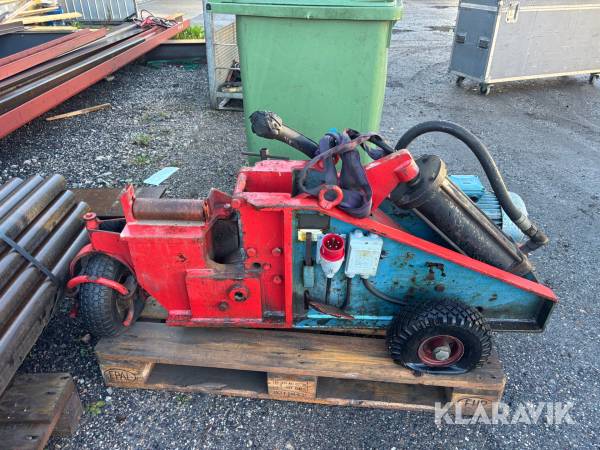 Hydraulisk armeringsklipp Westman & Lundmark
