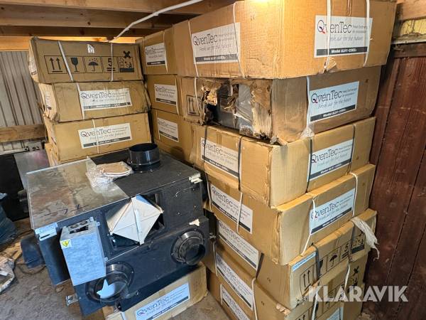 Luft/luft-värmepumpar QvenTec Model ALH1-15RX3, Model ALH1-25RX3, Model ALH1-50RX3 34st