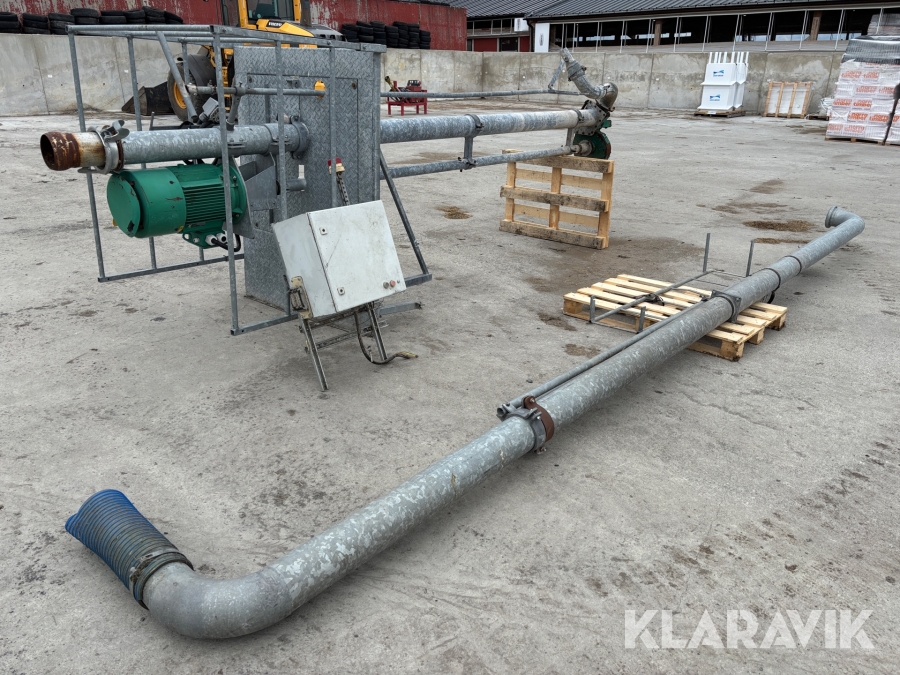 Gödselpump Samson 1086178 med omrörning och utlastningsrör