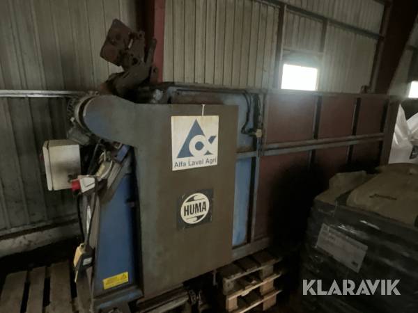 Fodervagn Huma R115 rälshängd