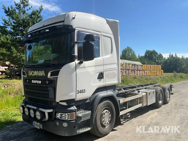Lastbil Scania R580 6x2 V8
