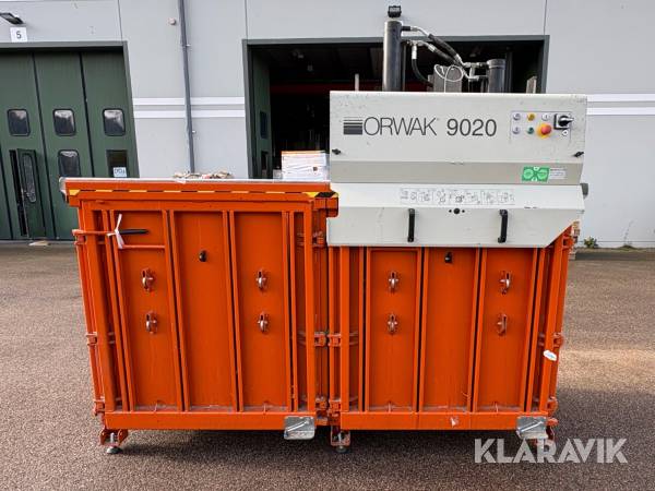 Komprimator Orwak 9020 balpress