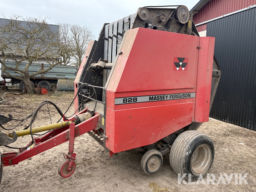 Rundbalspress /Flexpress Massey Ferguson 828