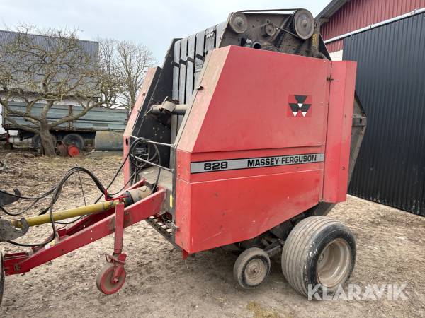 Rundbalspress /Flexpress Massey Ferguson 828