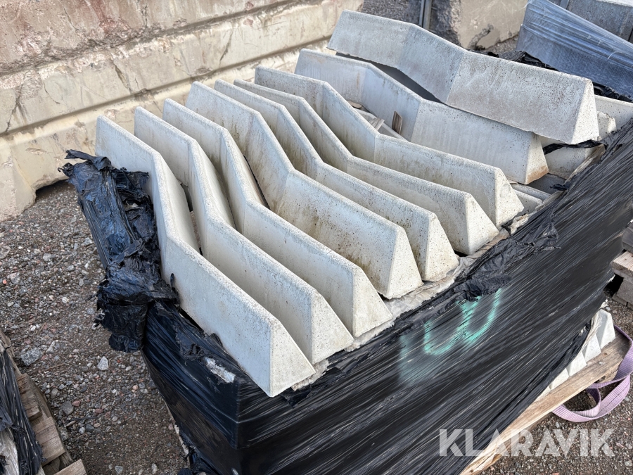 Betongkantsten / Kantstöd 2st pall